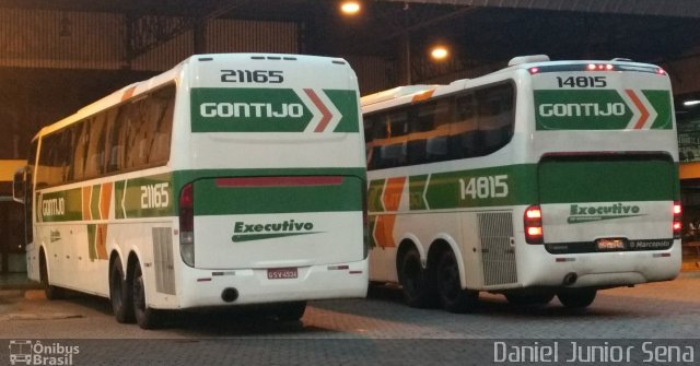 Empresa Gontijo de Transportes 21165 na cidade de Itabirito, Minas Gerais, Brasil, por Daniel Junior Sena. ID da foto: 5421462.