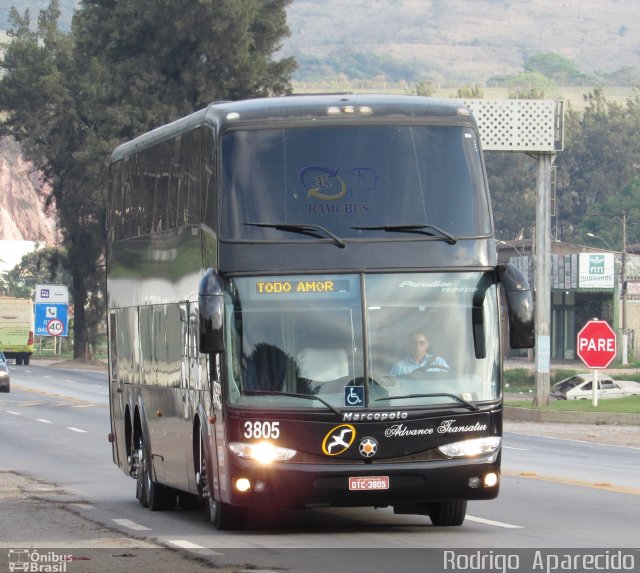 Advance Transatur 3805 na cidade de Conselheiro Lafaiete, Minas Gerais, Brasil, por Rodrigo  Aparecido. Número da foto: #5421714.