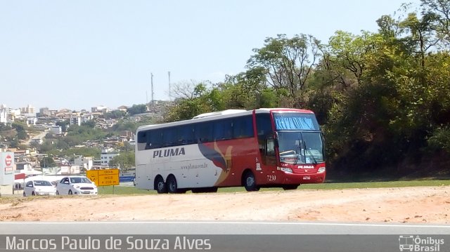 Pluma Conforto e Turismo 7230 na cidade de Divinópolis, Minas Gerais, Brasil, por Marcos Paulo de Souza Alves. ID da foto: 5420422.