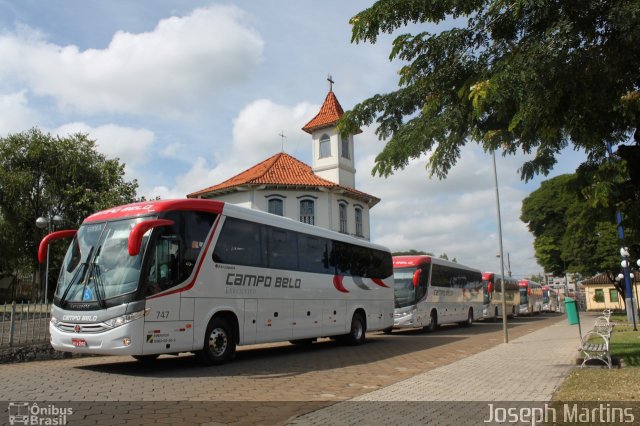 Viação Campo Belo - VCB Transportes 747 na cidade de Cana Verde, Minas Gerais, Brasil, por Joseph Martins. ID da foto: 5422578.