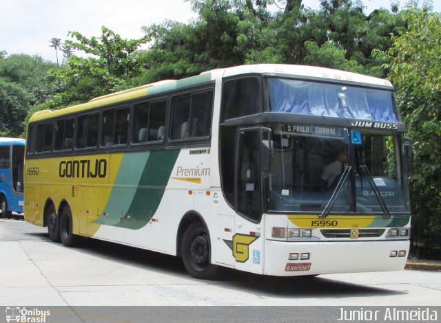 Empresa Gontijo de Transportes 15950 na cidade de São Paulo, São Paulo, Brasil, por Junior Almeida. ID da foto: 5424069.