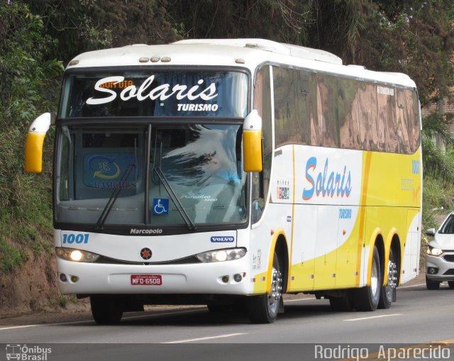 Solaris Turismo 1001 na cidade de Conselheiro Lafaiete, Minas Gerais, Brasil, por Rodrigo  Aparecido. Número da foto: #5424950.