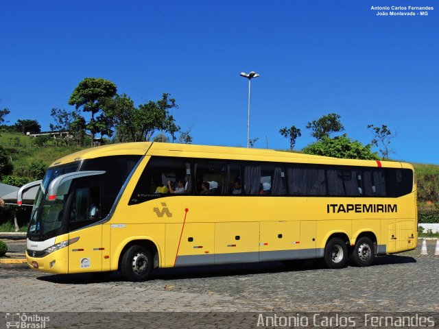 Viação Itapemirim 60817 na cidade de João Monlevade, Minas Gerais, Brasil, por Antonio Carlos Fernandes. ID da foto: 5424103.