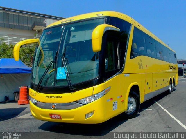 Viação Itapemirim 60789 na cidade de Rio de Janeiro, Rio de Janeiro, Brasil, por Douglas Couto Barbalho. Número da foto: #5423877.