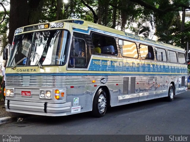 Viação Cometa 7455 na cidade de Campinas, São Paulo, Brasil, por Bruno   Studer. Número da foto: #5423792.