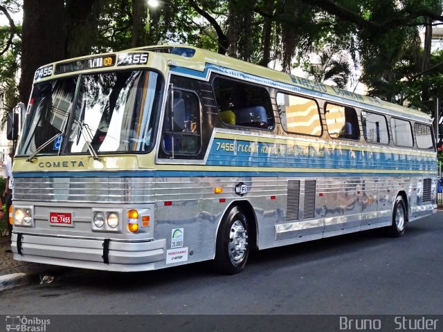 Viação Cometa 7455 na cidade de Campinas, São Paulo, Brasil, por Bruno   Studer. ID da foto: 5423792.