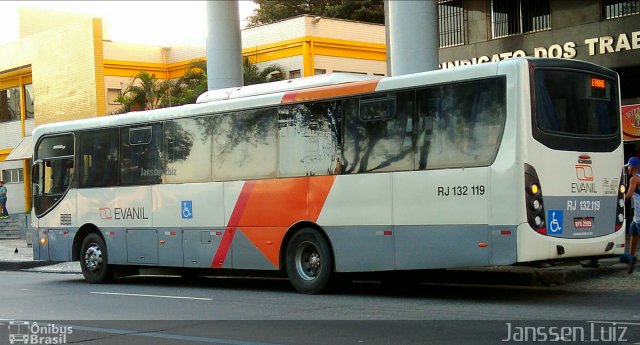 Evanil Transportes e Turismo RJ 132.119 na cidade de Rio de Janeiro, Rio de Janeiro, Brasil, por Janssen Luiz Pereira de Arruda. ID da foto: 5423947.