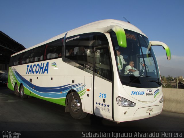 Tacoha 210 na cidade de Santiago, Santiago, Metropolitana de Santiago, Chile, por Sebastián Ignacio Alvarado Herrera. Número da foto: #5424326.