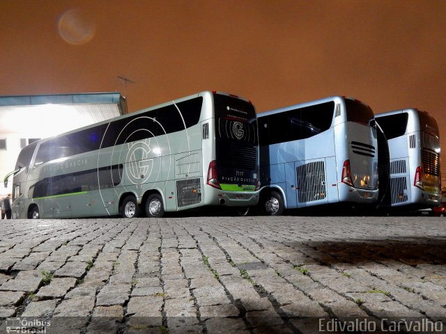 Viação Garcia 7177 na cidade de Curitiba, Paraná, Brasil, por Edivaldo Carvalho. ID da foto: 5424524.