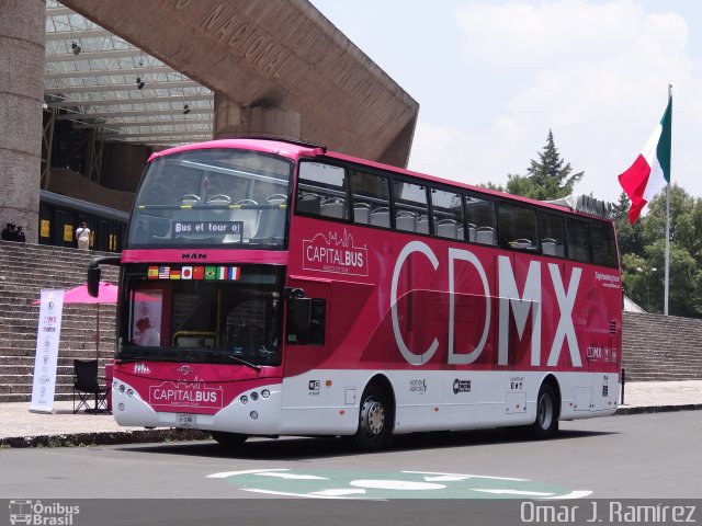CapitalBus 06 na cidade de Miguel Hidalgo, Ciudad de México, México, por Omar Ramírez Thor2102. Número da foto: #5426420.