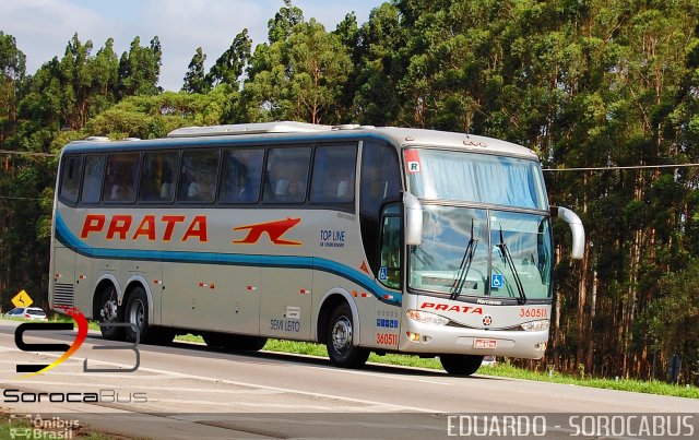 Expresso de Prata 360506 na cidade de Sorocaba, São Paulo, Brasil, por EDUARDO - SOROCABUS. ID da foto: 5426145.