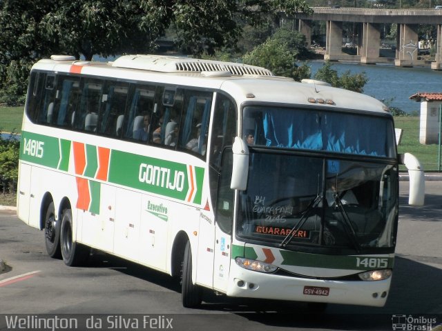 Empresa Gontijo de Transportes 14815 na cidade de Vitória, Espírito Santo, Brasil, por Wellington  da Silva Felix. Número da foto: #5426799.