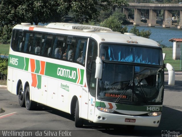 Empresa Gontijo de Transportes 14815 na cidade de Vitória, Espírito Santo, Brasil, por Wellington  da Silva Felix. ID da foto: 5426799.