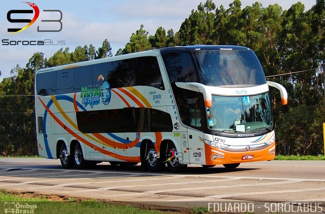 Mundo das Águas Turismo 1210 na cidade de Sorocaba, São Paulo, Brasil, por EDUARDO - SOROCABUS. ID da foto: 5425519.