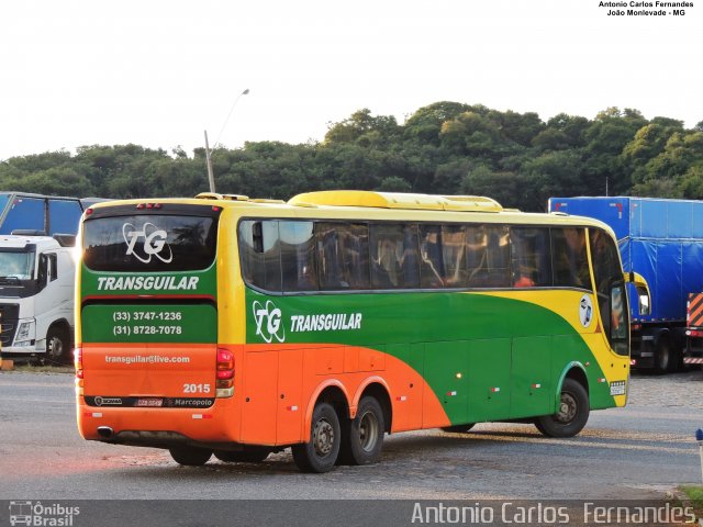 Transguilar Turismo 2015 na cidade de João Monlevade, Minas Gerais, Brasil, por Antonio Carlos Fernandes. Número da foto: #5425608.