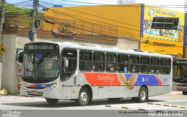 BBTT - Benfica Barueri Transporte e Turismo 5603 na cidade de Barueri, São Paulo, Brasil, por Ricardo Luiz. Número da foto: #5426816.