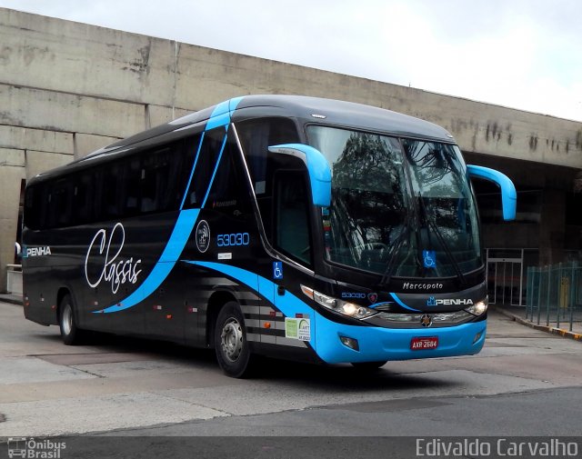 Empresa de Ônibus Nossa Senhora da Penha 53030 na cidade de Curitiba, Paraná, Brasil, por Edivaldo Carvalho. ID da foto: 5426191.