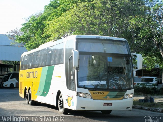 Empresa Gontijo de Transportes 12830 na cidade de Vitória, Espírito Santo, Brasil, por Wellington  da Silva Felix. ID da foto: 5429222.