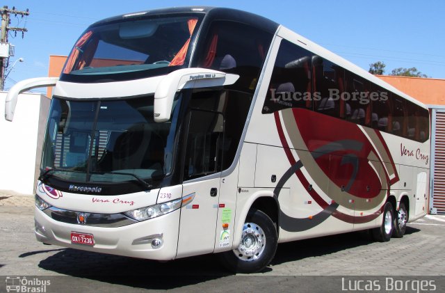 Vera Cruz Transporte e Turismo 2310 na cidade de Araxá, Minas Gerais, Brasil, por Lucas Borges . Número da foto: #5428509.