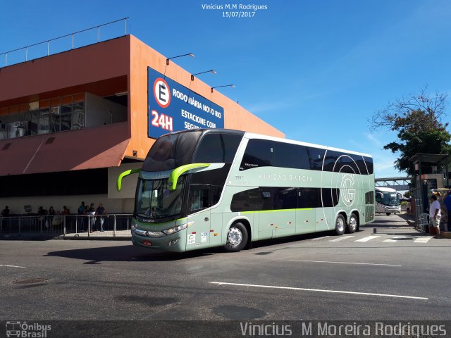 Viação Garcia 7997 na cidade de Rio de Janeiro, Rio de Janeiro, Brasil, por Vinícius  Melo Moreira Rodrigues. ID da foto: 5428164.