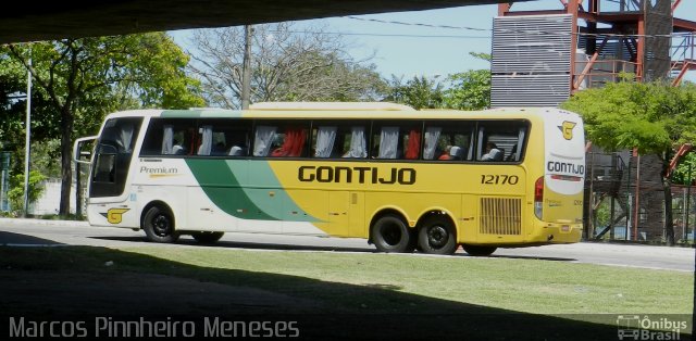 Empresa Gontijo de Transportes 12170 na cidade de Vitória, Espírito Santo, Brasil, por Marcos Pinnheiro Meneses. ID da foto: 5428156.