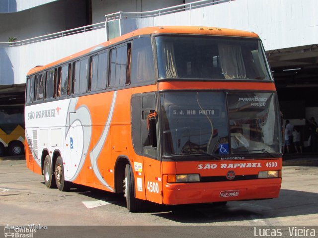 Viação São Raphael 4500 na cidade de São José do Rio Preto, São Paulo, Brasil, por Lucas Vieira. Número da foto: #5429669.