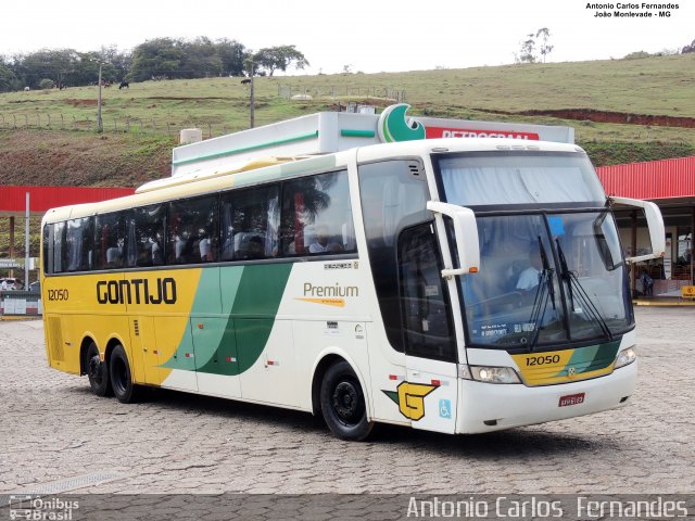 Empresa Gontijo de Transportes 12050 na cidade de João Monlevade, Minas Gerais, Brasil, por Antonio Carlos Fernandes. ID da foto: 5428280.