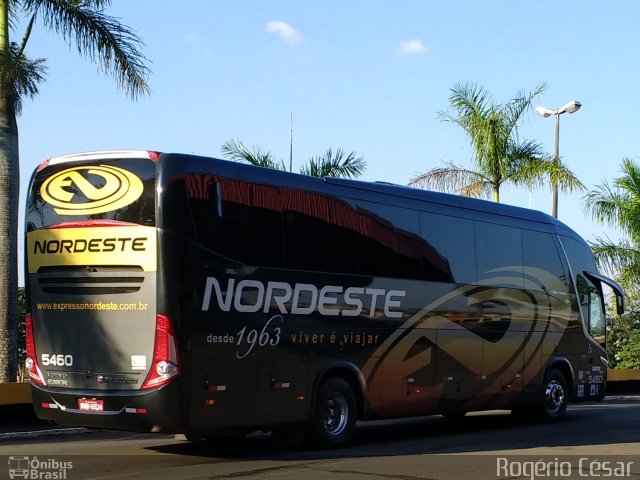 Expresso Nordeste 5460 na cidade de Londrina, Paraná, Brasil, por Rogério César. Número da foto: #5429647.