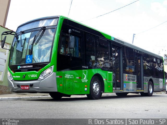 Viação Santa Brígida 1 1464 na cidade de São Paulo, São Paulo, Brasil, por Rafael Santos. ID da foto: 5429106.