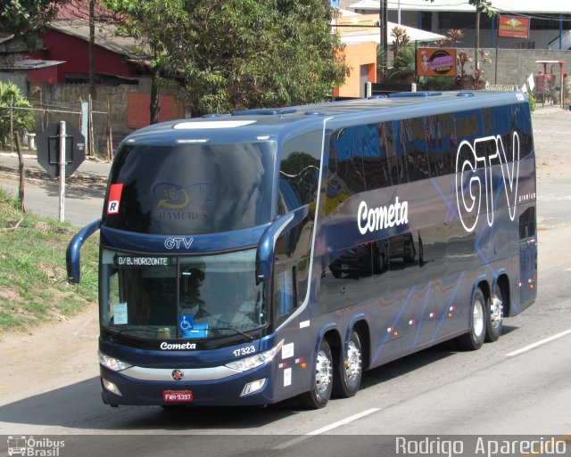 Viação Cometa 17323 na cidade de Conselheiro Lafaiete, Minas Gerais, Brasil, por Rodrigo  Aparecido. Número da foto: #5429231.