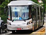 Viação Campo Belo 7 2877 na cidade de São Paulo, São Paulo, Brasil, por Fernando Santos. Número da foto: #:id.