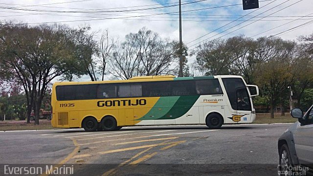 Empresa Gontijo de Transportes 11935 na cidade de Ipatinga, Minas Gerais, Brasil, por Everson Marini. ID da foto: 5430412.