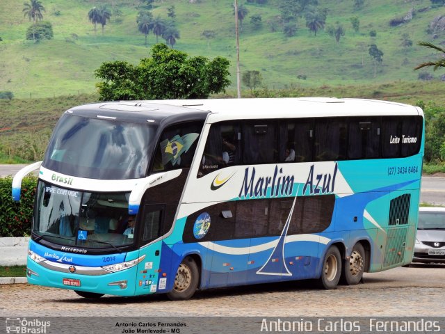 Marlim Azul Turismo 2014 na cidade de João Monlevade, Minas Gerais, Brasil, por Antonio Carlos Fernandes. Número da foto: #5430563.