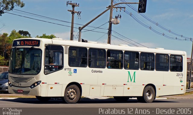 Viação Colombo 23173 na cidade de Colombo, Paraná, Brasil, por Cristiano Soares da Silva. Número da foto: #5430653.