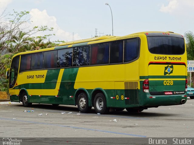 Rápido Turismo 028 na cidade de Aparecida, São Paulo, Brasil, por Bruno   Studer. Número da foto: #5431238.