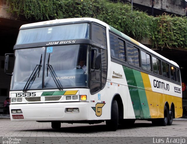 Empresa Gontijo de Transportes 15535 na cidade de Belo Horizonte, Minas Gerais, Brasil, por Luís Carlos Santinne Araújo. ID da foto: 5431603.