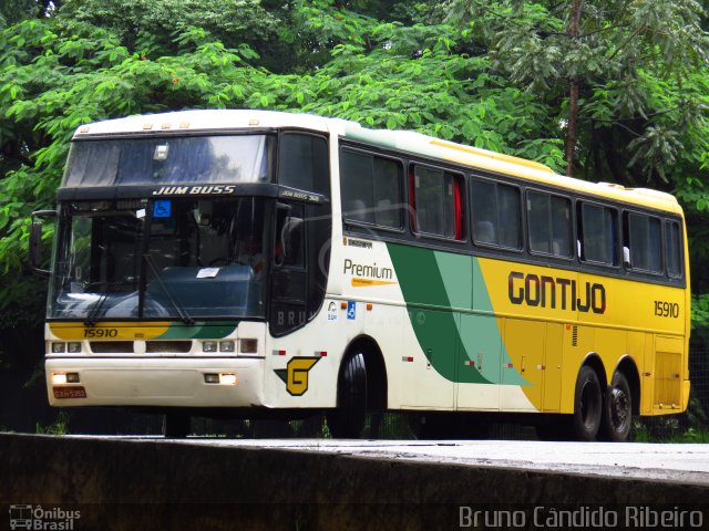 Empresa Gontijo de Transportes 15910 na cidade de São Paulo, São Paulo, Brasil, por Bruno Cândido Ribeiro. ID da foto: 5431186.