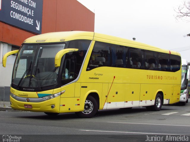 Viação Itapemirim 3003 na cidade de Rio de Janeiro, Rio de Janeiro, Brasil, por Junior Almeida. ID da foto: 5432211.