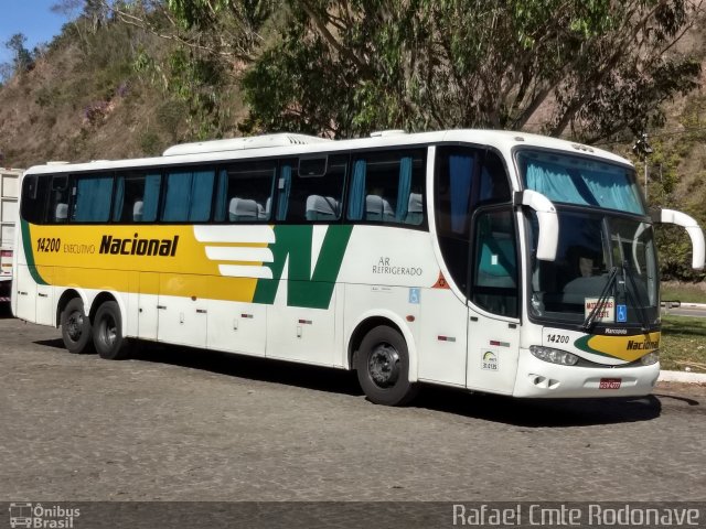 Viação Nacional 14200 na cidade de Sumidouro, Rio de Janeiro, Brasil, por Rafael Cmte Rodonave. ID da foto: 5431161.