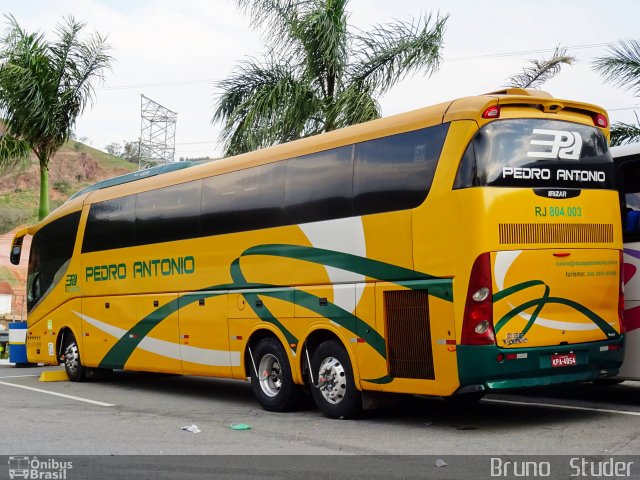 Empresa de Ônibus e Turismo Pedro Antônio RJ 804.003 na cidade de Aparecida, São Paulo, Brasil, por Bruno   Studer. ID da foto: 5431027.