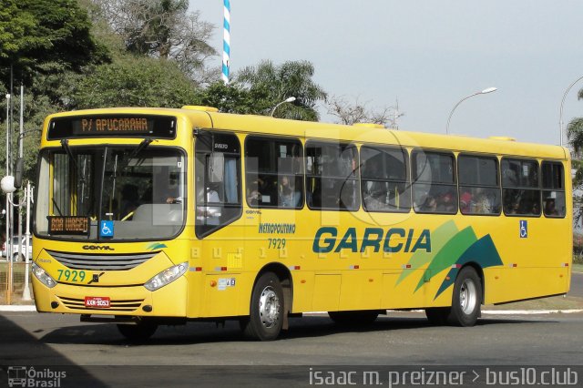 Viação Garcia 7929 na cidade de Rolândia, Paraná, Brasil, por ISAAC MATOS PREIZNER. Número da foto: #5390517.