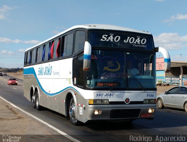 São João Turismo 9100 na cidade de Conselheiro Lafaiete, Minas Gerais, Brasil, por Rodrigo  Aparecido. Número da foto: #5391360.