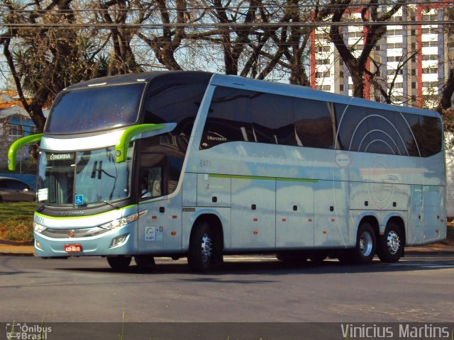 Viação Garcia 8471 na cidade de Sorocaba, São Paulo, Brasil, por Vinicius Martins. Número da foto: #5390426.