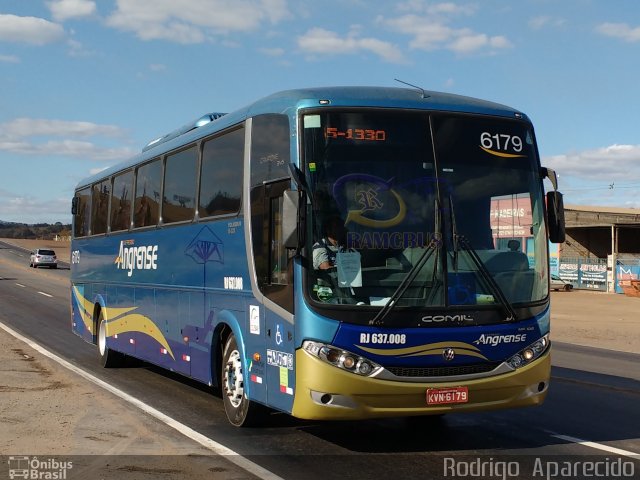 Expresso Angrense 6179 na cidade de Conselheiro Lafaiete, Minas Gerais, Brasil, por Rodrigo  Aparecido. Número da foto: #5391386.