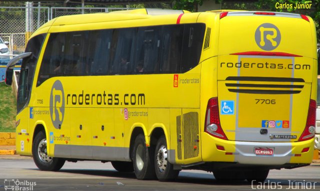 RodeRotas - Rotas de Viação do Triângulo 7706 na cidade de Goiânia, Goiás, Brasil, por Carlos Júnior. ID da foto: 5391258.