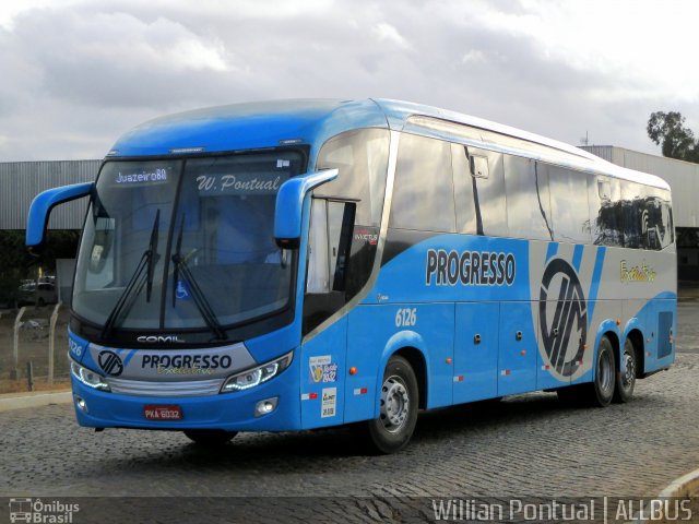 Auto Viação Progresso 6126 na cidade de Juazeiro, Bahia, Brasil, por Willian Pontual. Número da foto: #5433201.