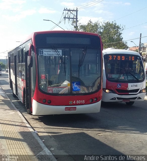 Express Transportes Urbanos Ltda 4 8015 na cidade de São Paulo, São Paulo, Brasil, por Andre Santos de Moraes. Número da foto: #5433795.