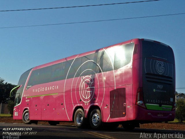 Viação Garcia 7937 na cidade de Holambra, São Paulo, Brasil, por Alex Aparecido. Número da foto: #5433152.