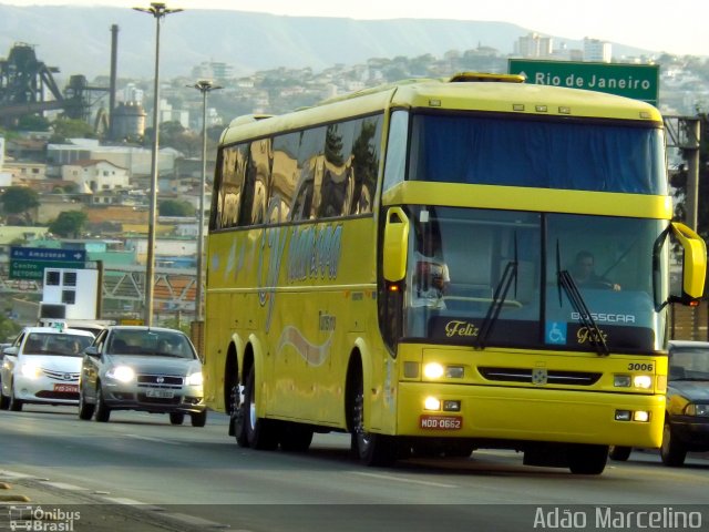 Vilanova Turismo 3006 na cidade de Belo Horizonte, Minas Gerais, Brasil, por Adão Raimundo Marcelino. ID da foto: 5434351.