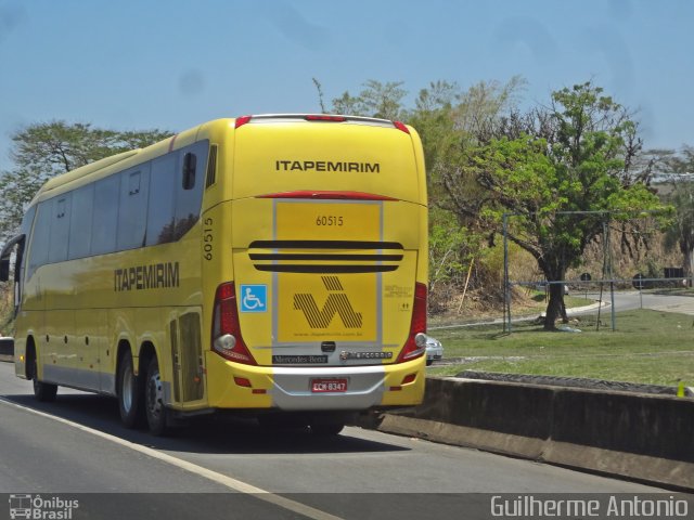 Viação Itapemirim 60515 na cidade de Barra Mansa, Rio de Janeiro, Brasil, por Guilherme Antonio. Número da foto: #5433563.